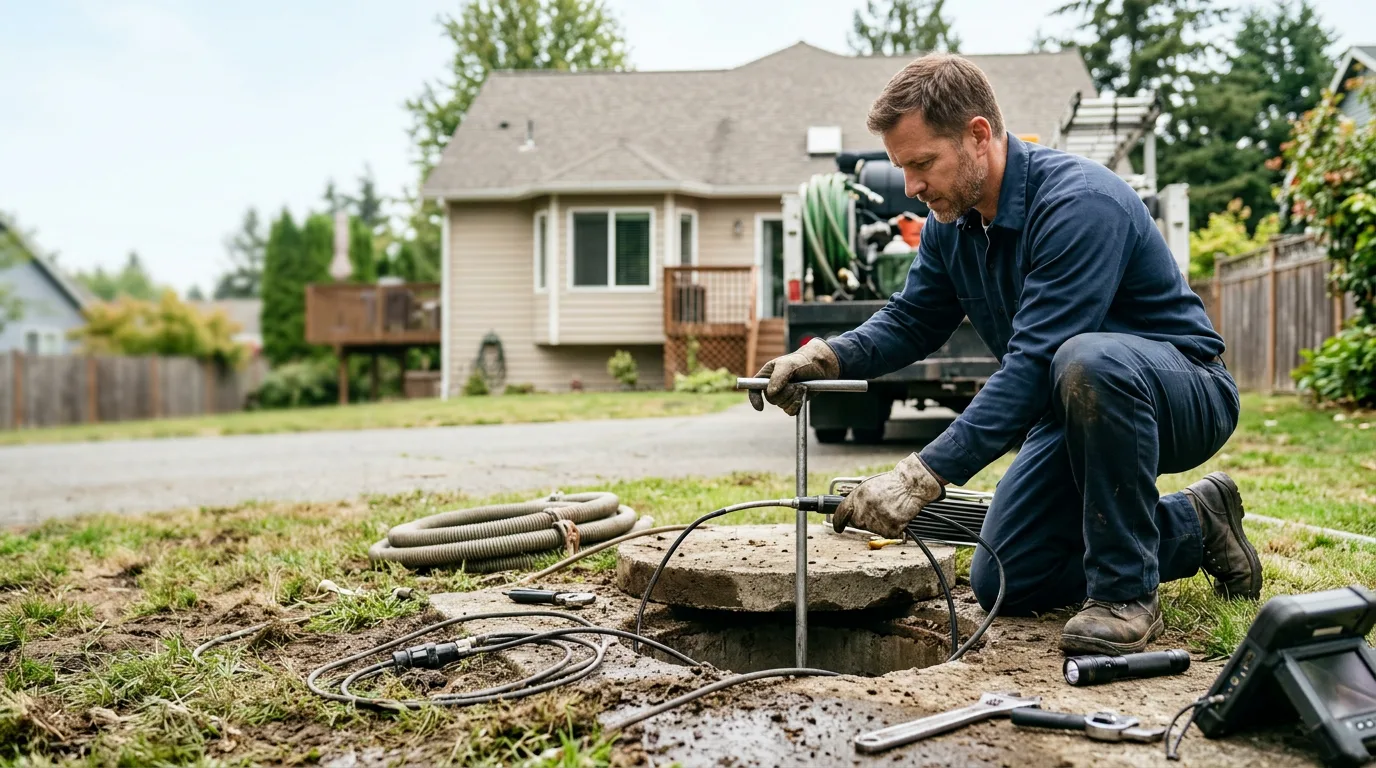 Septic Tank Pumping in Concrete, WA